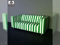IKEA KLIPPAN sofa - 3D Model.3d model