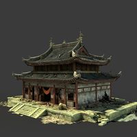 Chinese Temple3d model