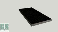 Banas Stones Natural Pavers/Flagstone - 300mm x 600mm - Jet Black