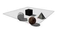 'Metaphora' coffee table by Leila and Massimo Vignelli