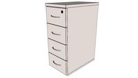 Armário pedestal