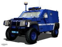 Panhard PVP - Police3d model