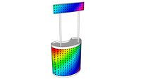 Bean Stand, faulye stand, promotional stant, promo, advertising stand, tasting stand, company stand, portable stand
