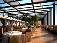 Restaurant Space 1003d model