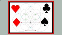 Sacred geometry for playing cards