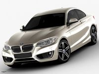 BMW 2 F22 20143d model