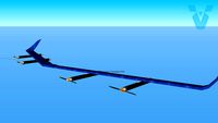 SPS Aquila Solar Airplane