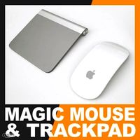 Apple Magic Mouse and Trackpad3d model