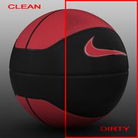 Basketball ball euro red_black3d model