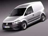 Volkswagen Caddy Cargo VAN 20163d model