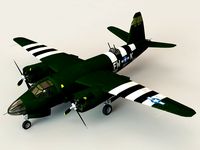 B-26 Marauder3d model