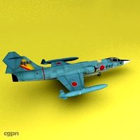 F-104 JASDF3d model