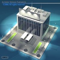 Stilizedcity-building23d model