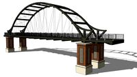 Mercer University Pedestrian Bridge