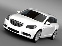 Vauxhall Insignia 4x4 Sports Tourer 20133d model