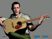 Acoustic Guitar Martin DR3d model