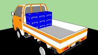 MINI CAMION CON CERVEZAS