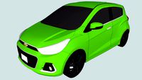 2016 Chevrolet Spark (M400) (Low Poly)