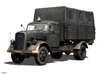 Opel Blitz Truck3d model