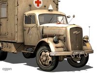 Opel Blitz - Ambulance3d model
