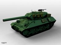 M10 Tank Destroyer3d model