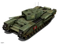 Churchill MK.III3d model
