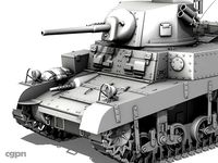 M3 Light Tank Mark 1 Honey3d model