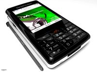 Sony Ericsson W960i mobile phone3d model