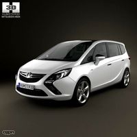 Vauxhall Zafira Tourer 20123d model