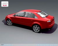 Audi A43d model