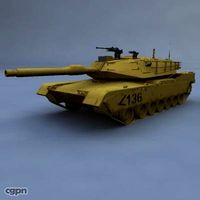 M1A1 abrams3d model