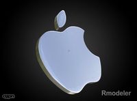 Apple 3d Logo3d model