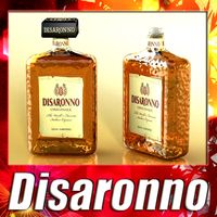 Liquor Bottle : Disaronno3d model