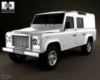 Land Rover Defender 110 Utility Wagon 20113d model