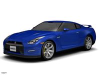 2011 Nissan GTR3d model