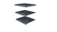 Aeras Porcelain Step 596 × 500 with 40mm Downstand