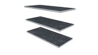 Aeras Porcelain Step 895 × 400 with 20mm Edge Pencil Round