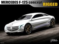 Mercedes F125 concept3d model
