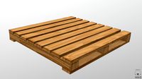Pallet Wood3d model