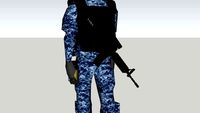 soldado del ejercito de uruguay