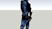 soldado de ejercito de uruguay