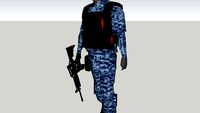 soldado del ejercito de uruguay