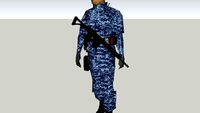 soldado del ejercito de uruguay