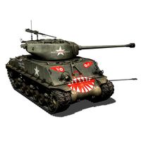 M4A3E8 Sherman - Easy Eight - Rice‘s Red Devils3d model