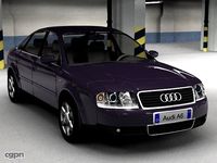 Audi A6 (1998-2004)3d model