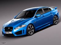 Jaguar XFR-S 20143d model