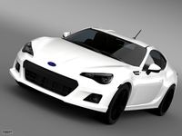 Subaru BRZ Premium Sport Package ZC6 20133d model