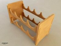 Wine Rack3d model