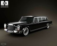Mercedes-Benz 600 W100 Pullman 19643d model