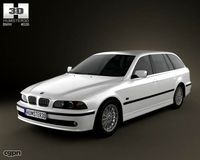 BMW 5-series E39 Touring (1995-2003)3d model